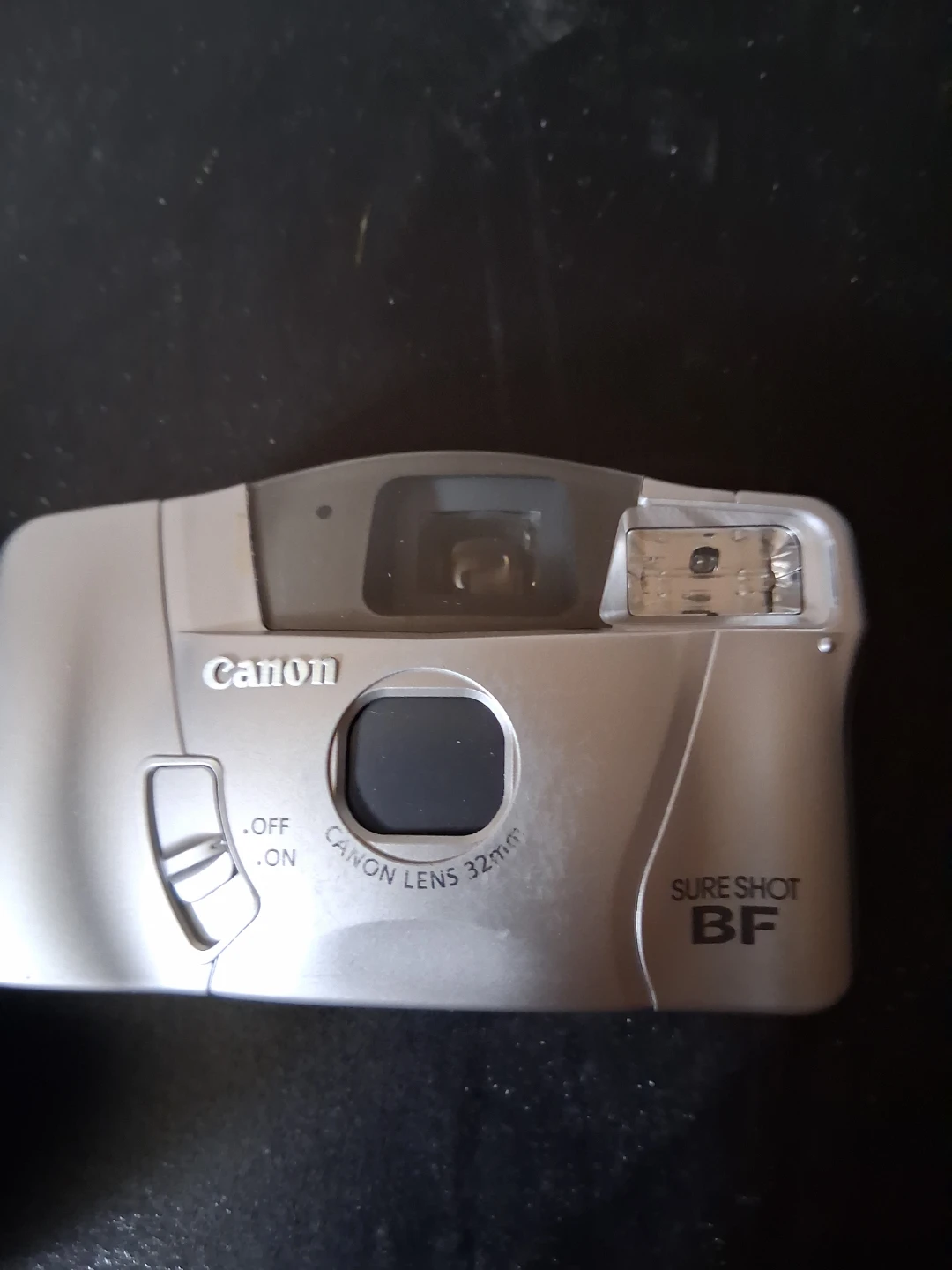 Canon Sure Shot BF 35mm Film Camera with Case