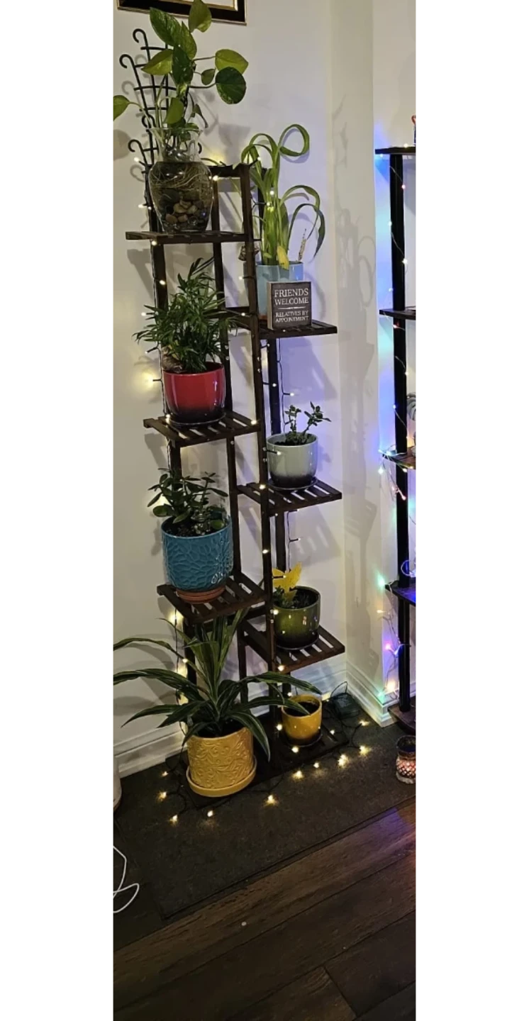 Move out sale !! 7-Tier Wooden Plant Stand