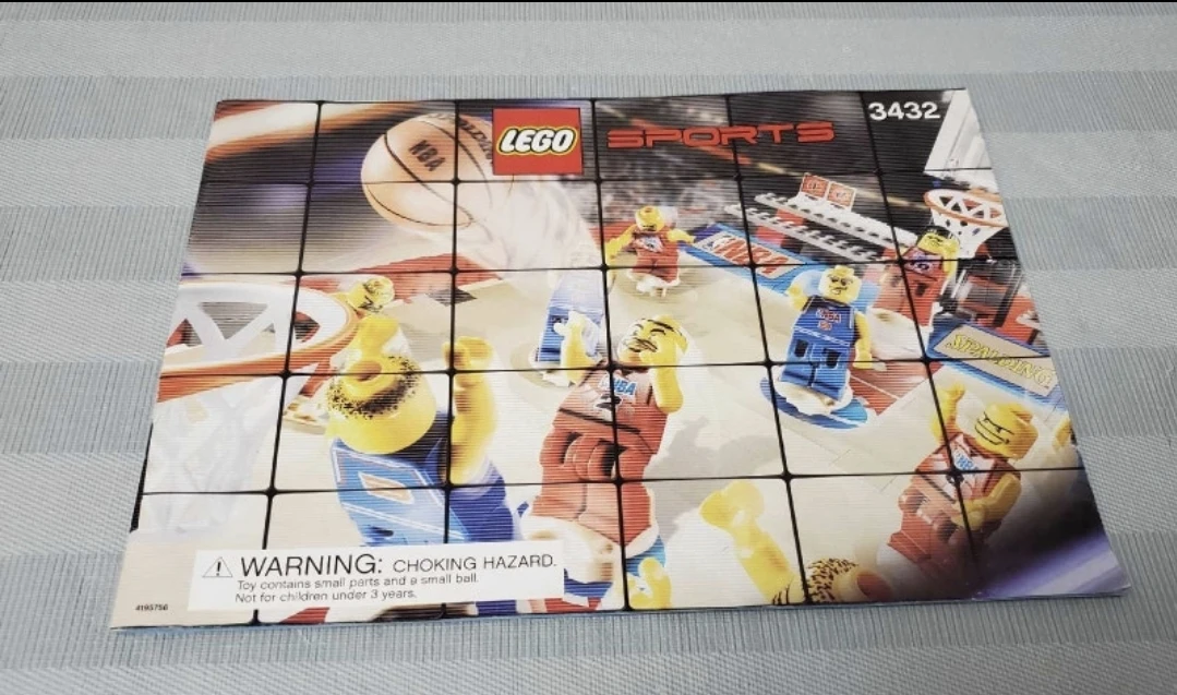 lego nba basketball set 3432 Book Only