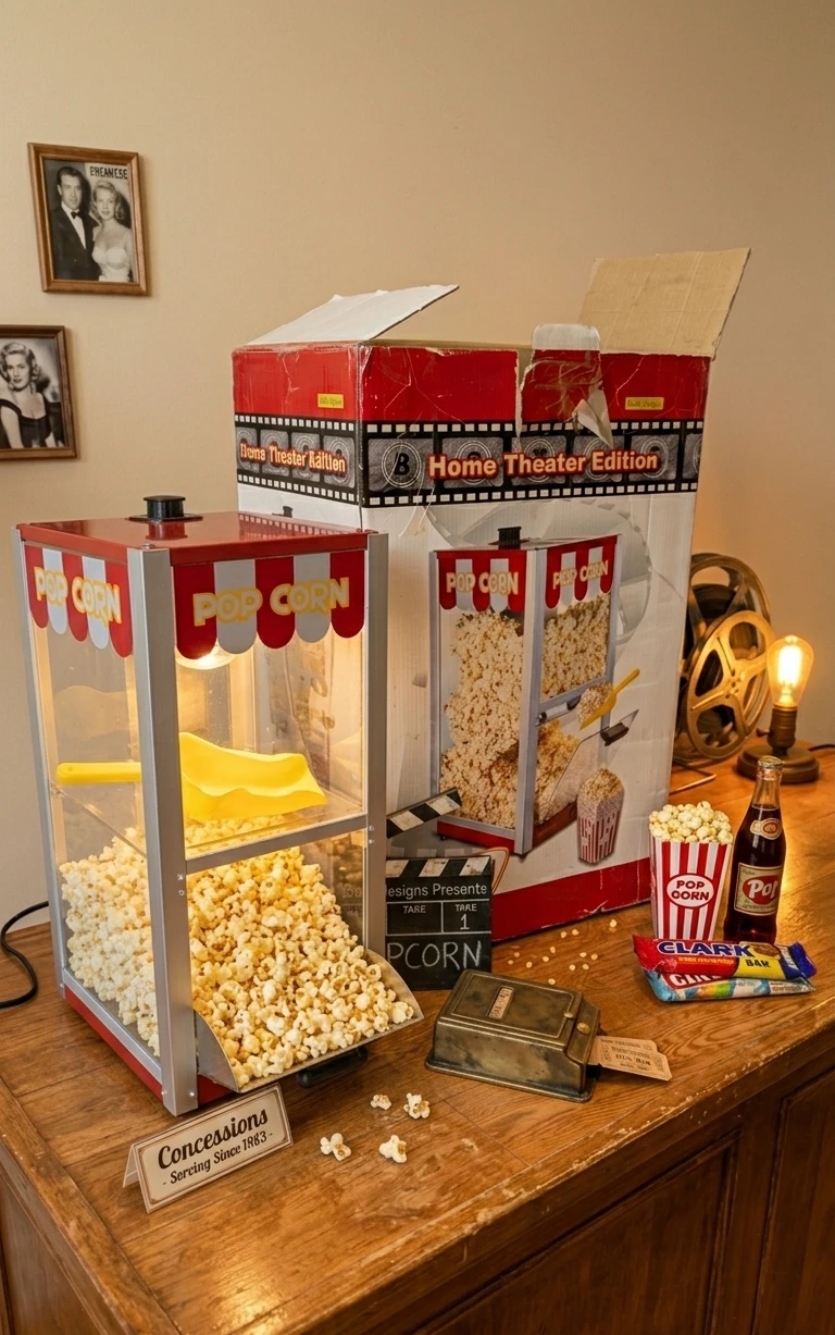 Home Theater Edition Popcorn Machine