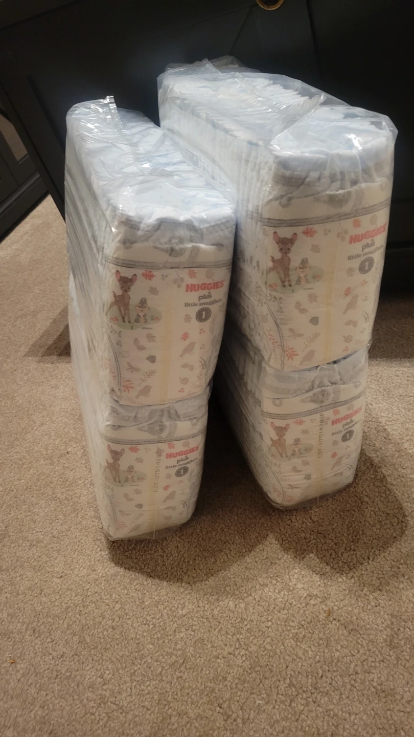 Huggies Little Snugglers Plus Diapers Size 1