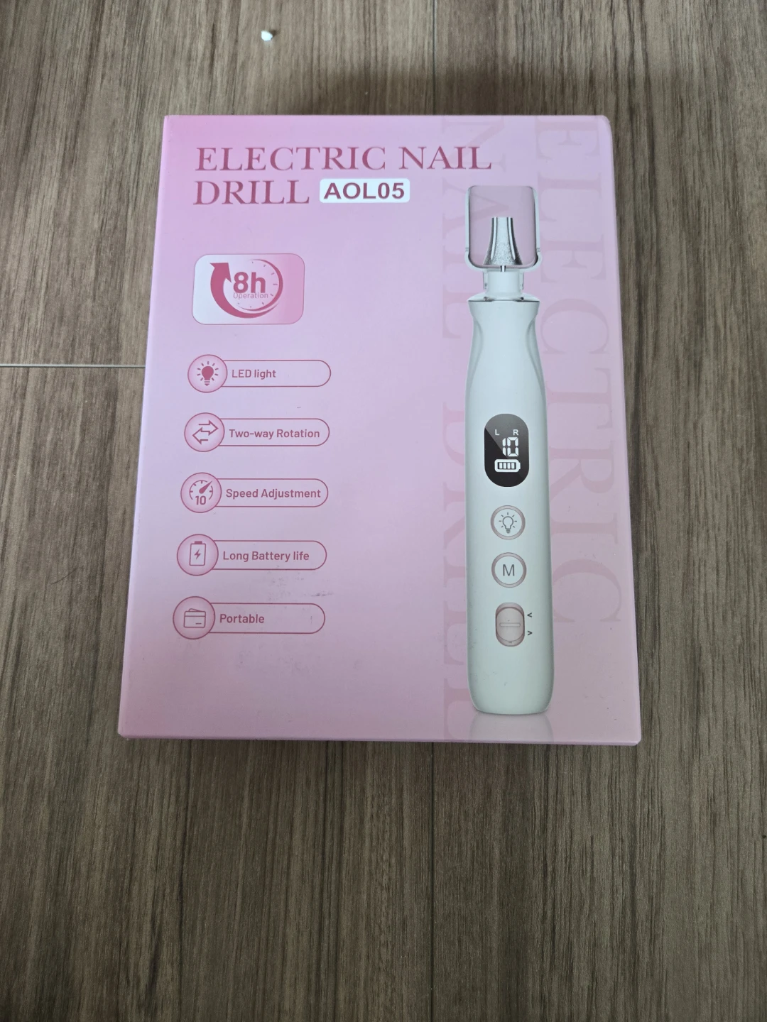Electric Nail Drill AOL05 Portable Manicure Device