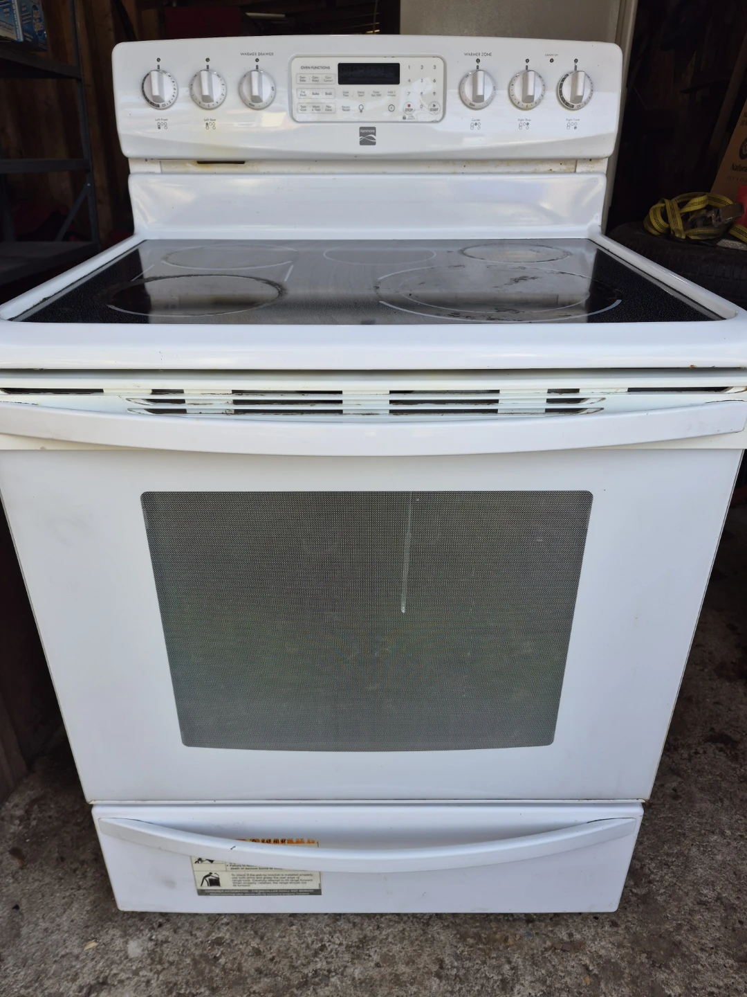 Kenmore Electric Stove Oven