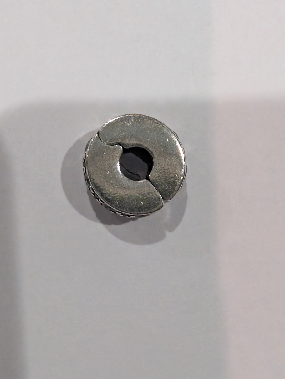 Authentic Ale Sterling Silver Pave Clip Pandora Charm - photo 2