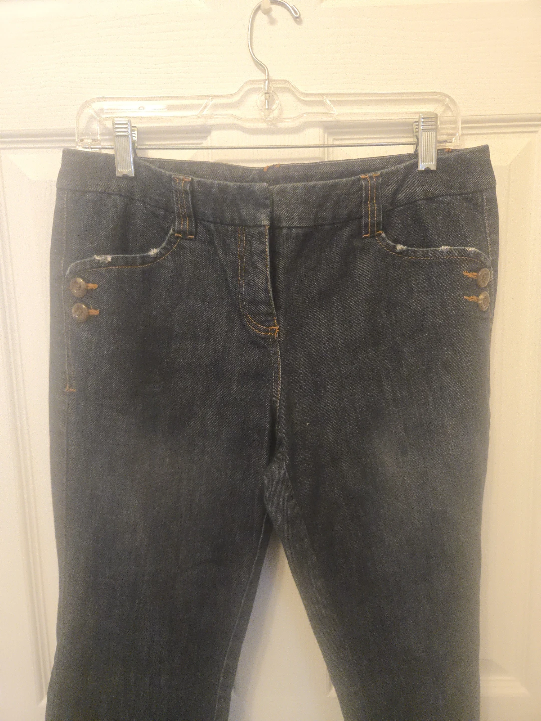 Inc.  Women's Dark Wash Flare Jeans - photo 3