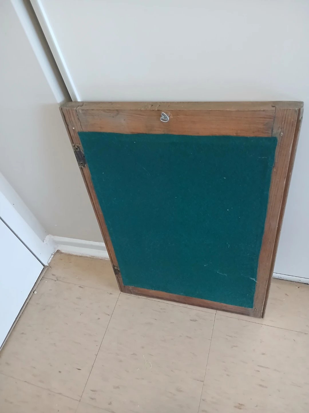 Vintage Wooden Window Pane Mirror - photo 3