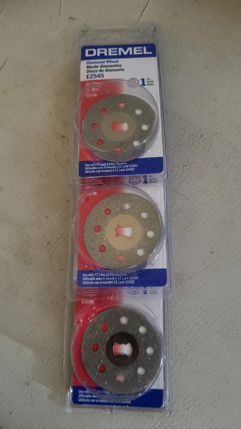 Dremel EZ545 Diamond Wheel 3-Pack - photo 3