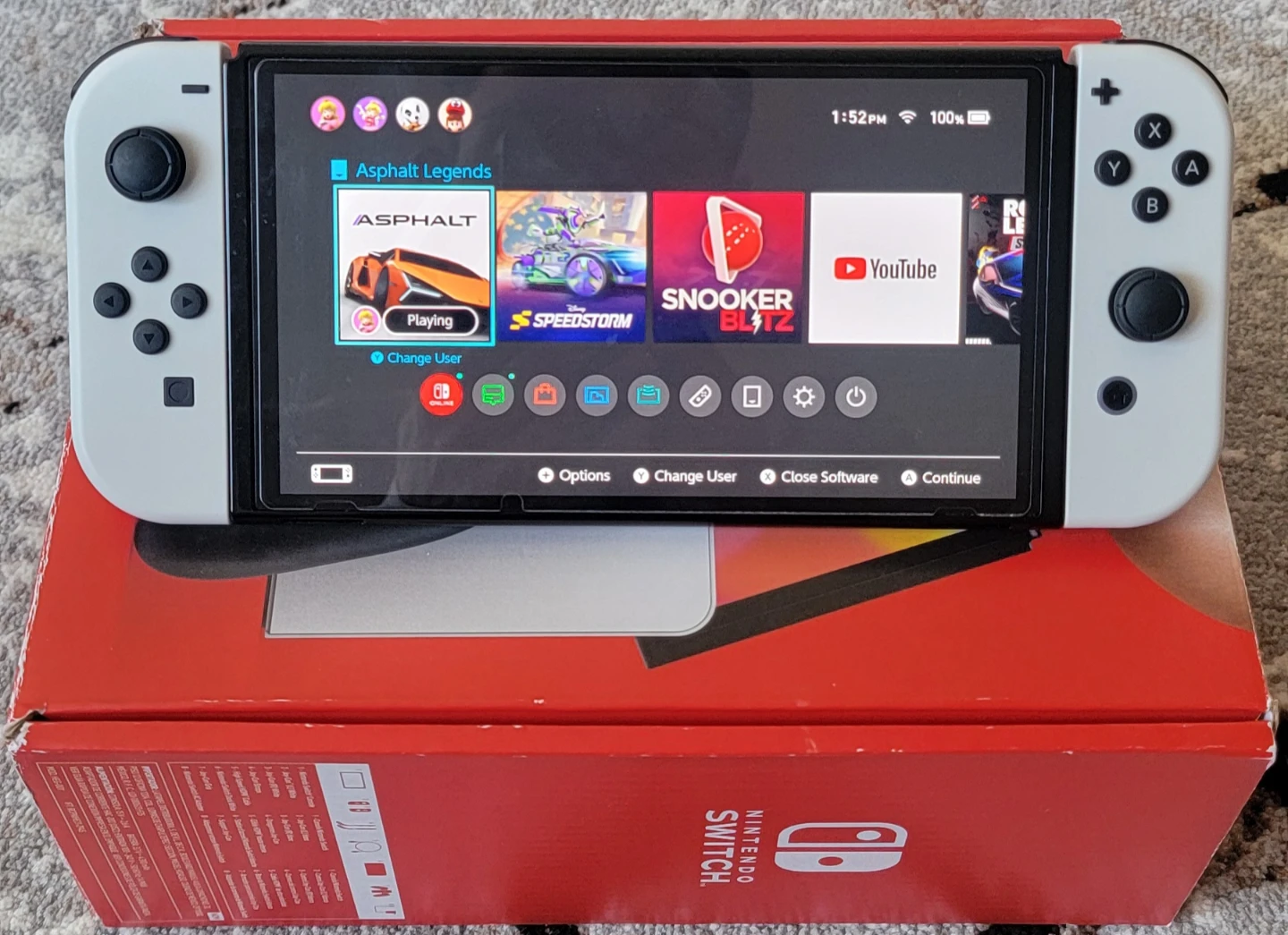 Nintendo Switch OLED Model - White - photo 4