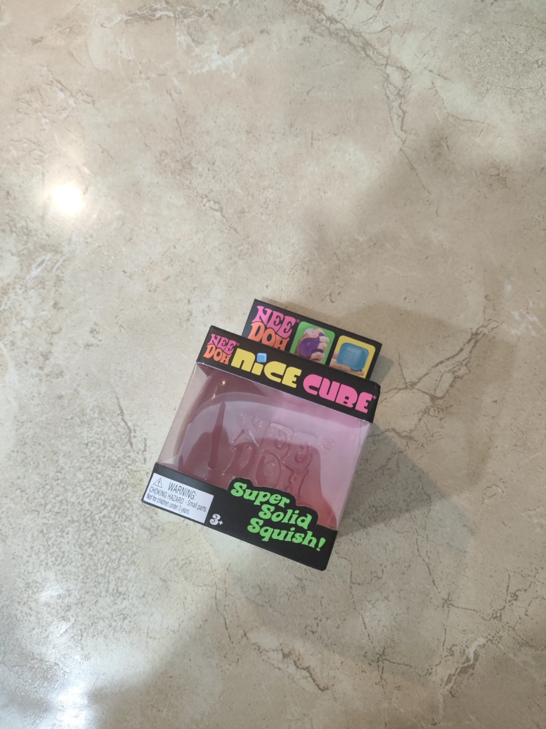 Nee Doh Nice Cube Super Solid Squish Toy