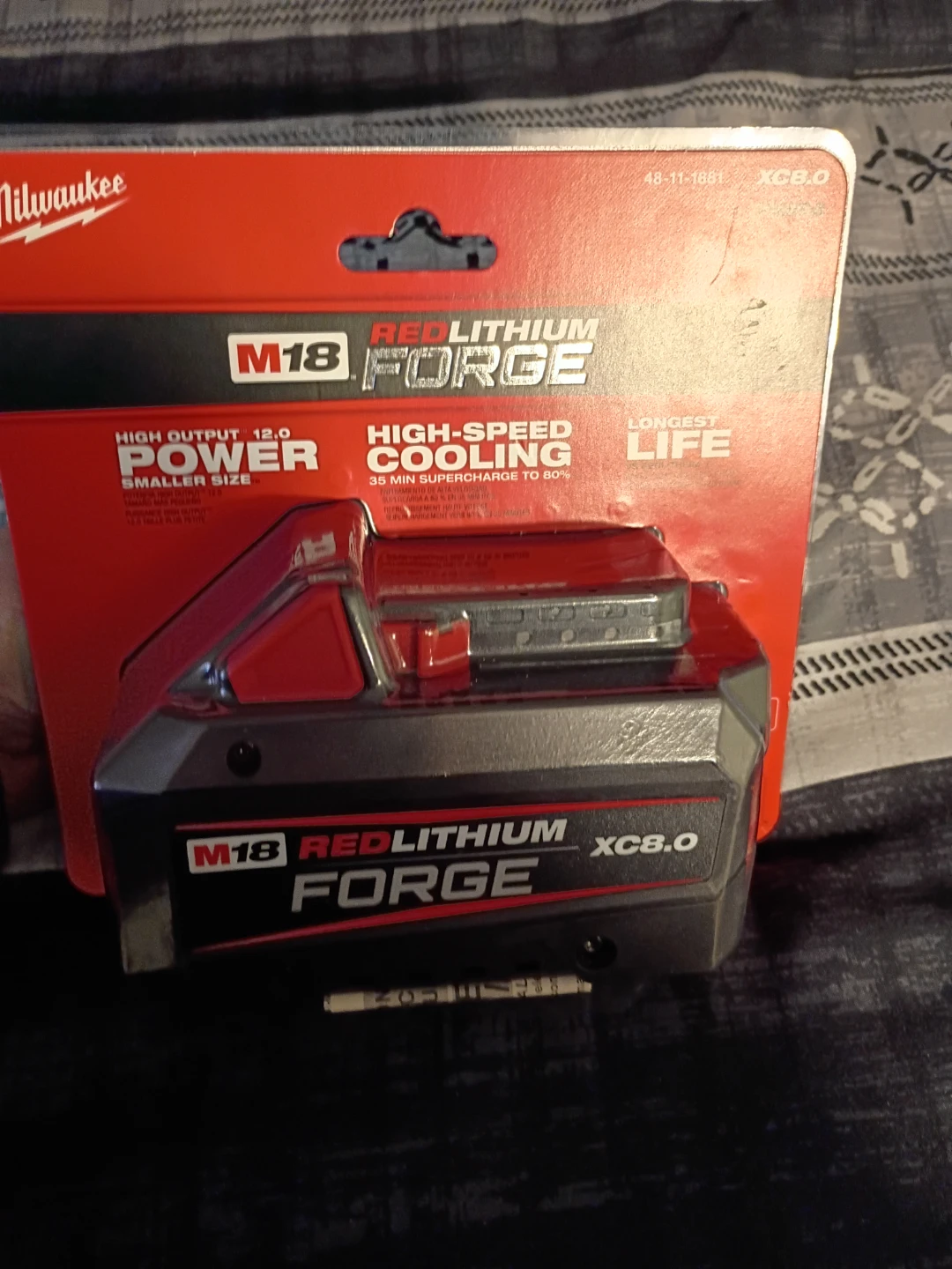 Milwaukee M18 RedLithium Forge XC8.0 Battery