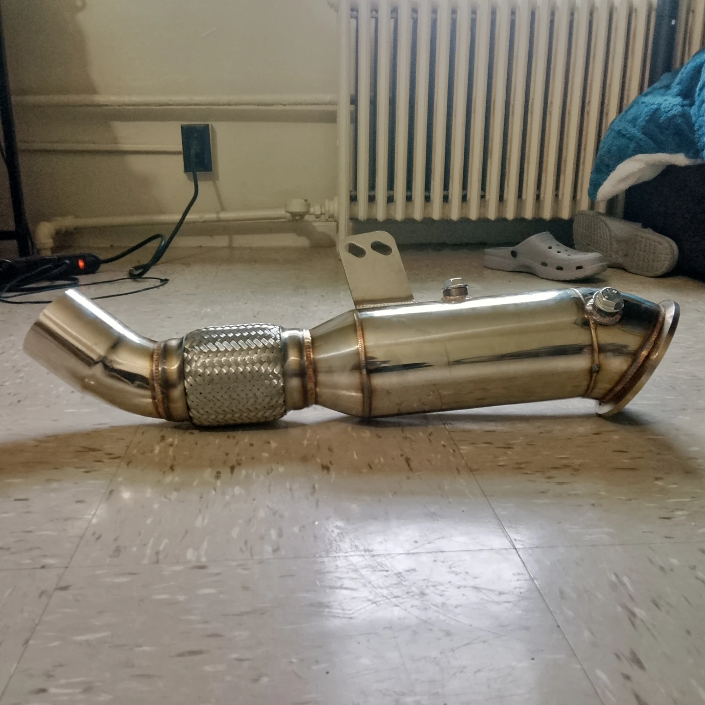 BMW downpipe B58 4.5 in - photo 4