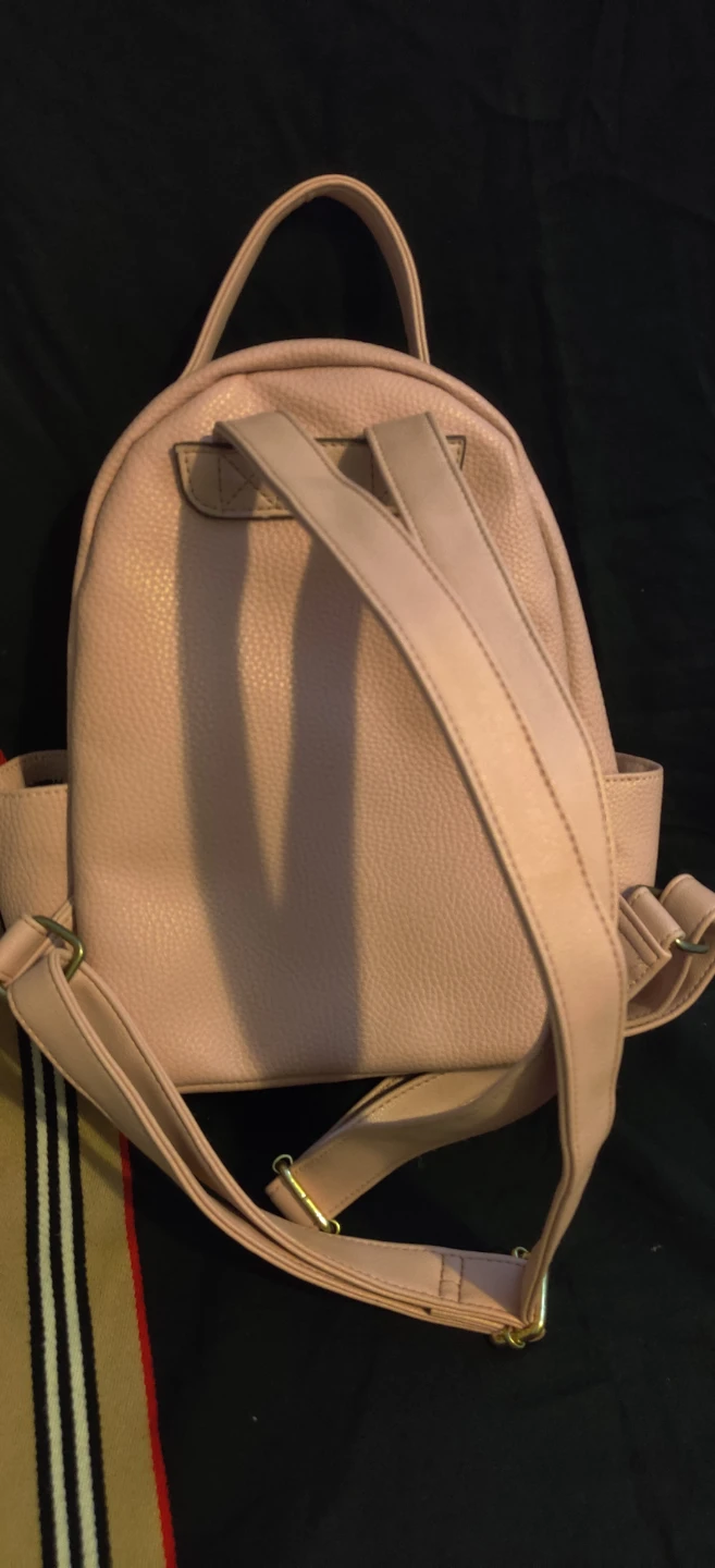 Juicy Couture Pink Faux Leather Medium size Backpack - photo 4