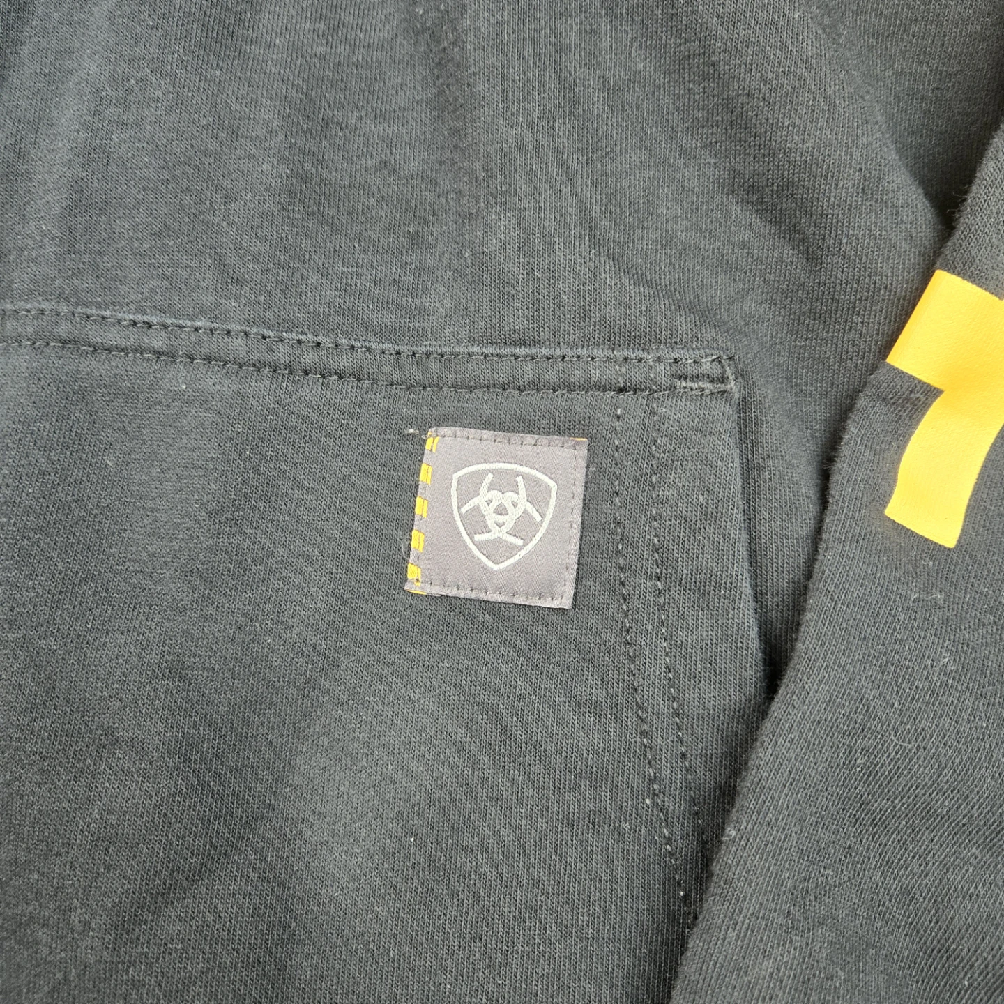 Mens ariat rebar XL black hoodie - photo 4