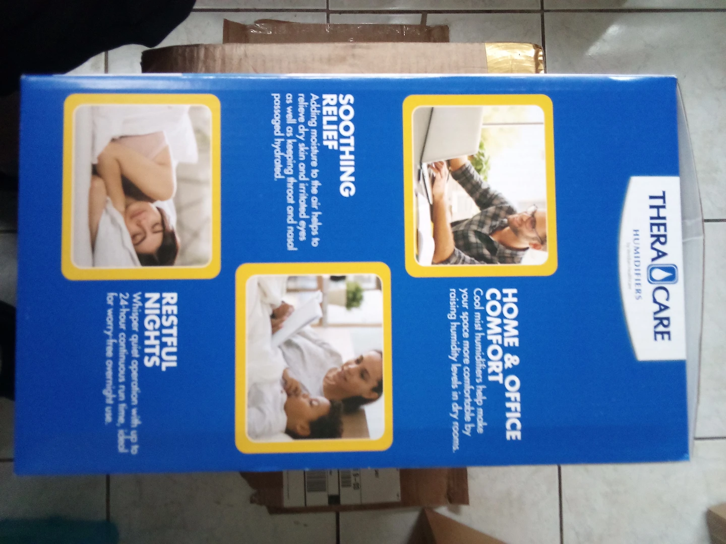 TheraCare Cool Mist Ultrasonic Humidifier Medium-Sized Rooms - photo 2