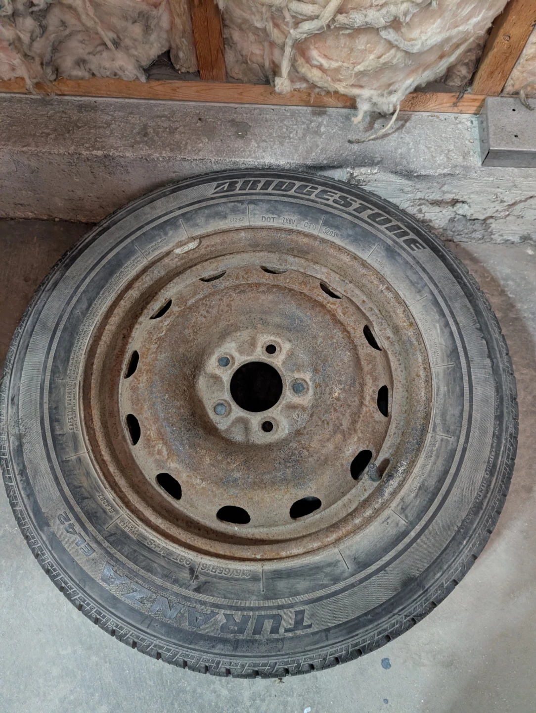 (1)-215/65R16 All Season Tire On Steel Rim - photo 5