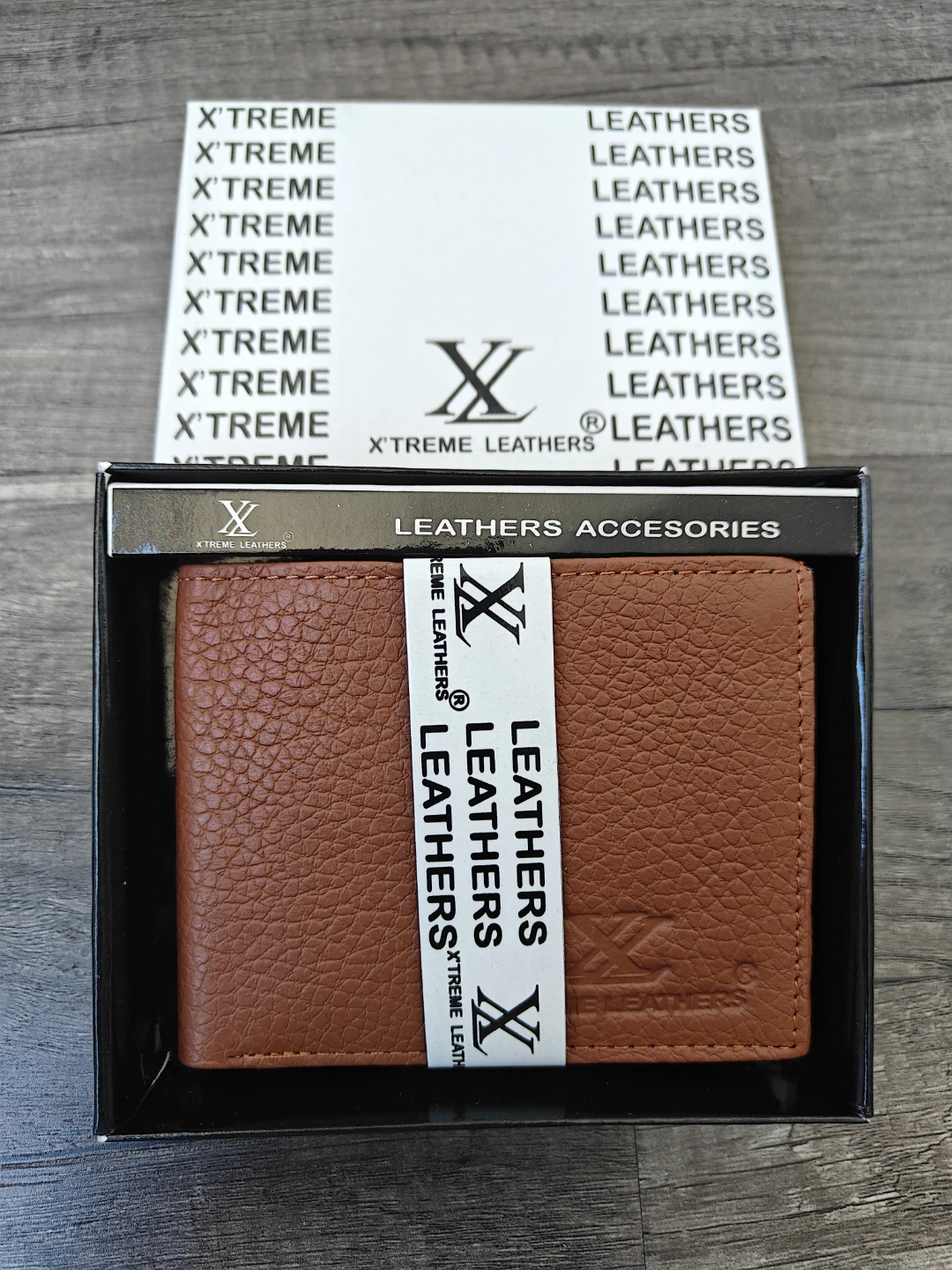 X'TREME LEATHERS Bifold Wallet - Brown