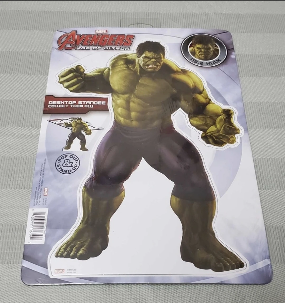 new Marvel comics the hulk desktop standee