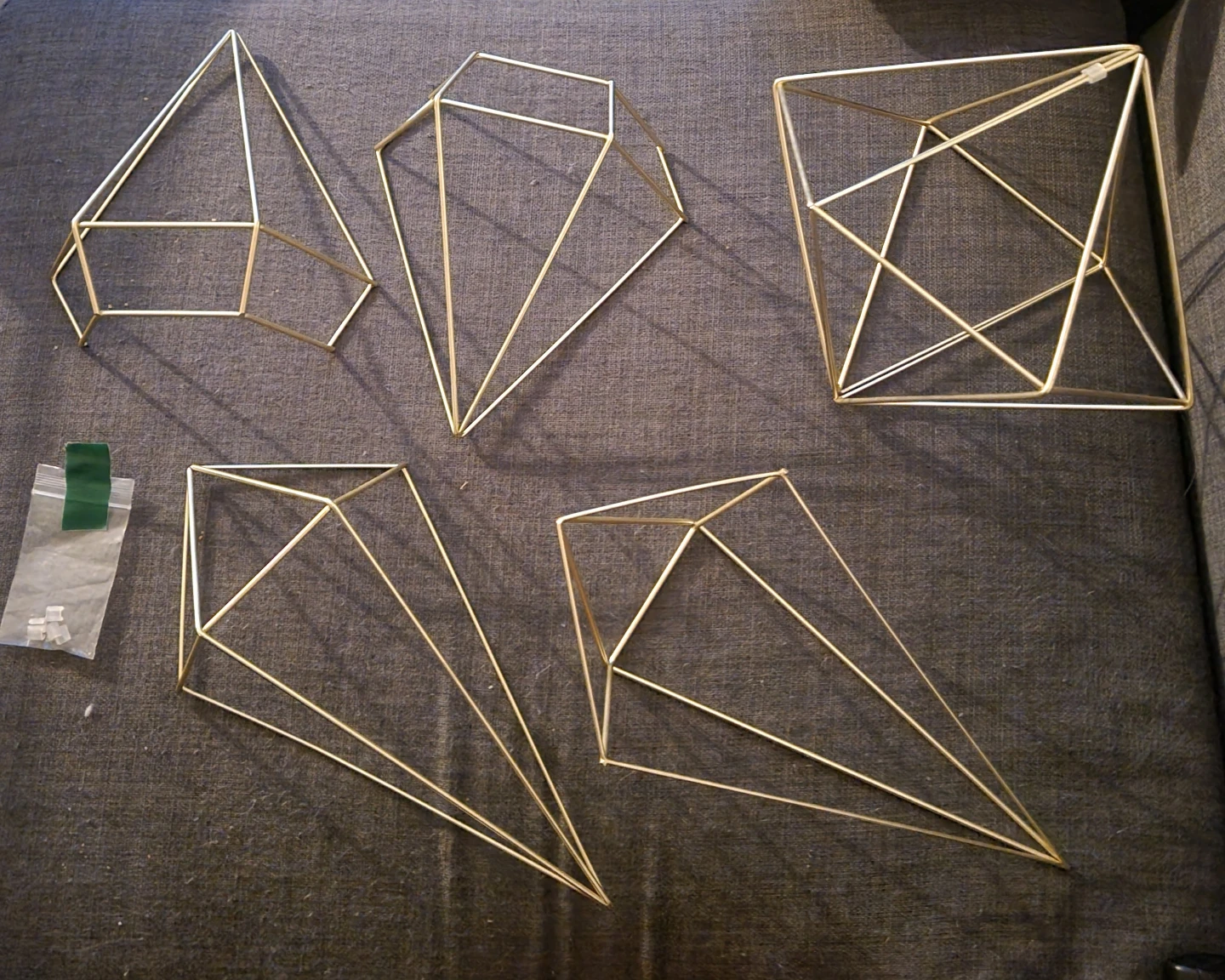 Umbra Prisma metal geometric decor