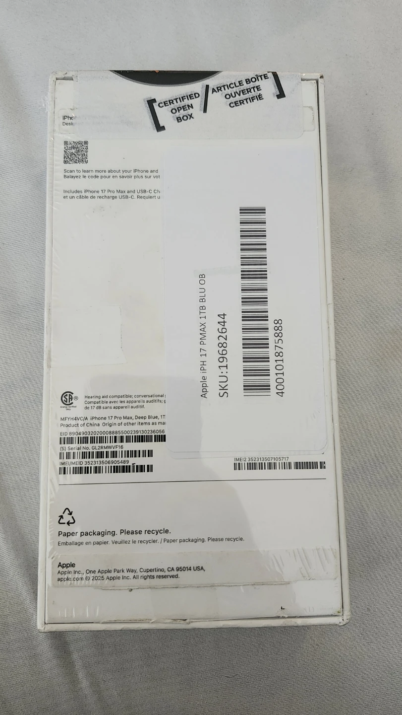 Apple iPhone 17 Pro Max 1TB Blue - photo 4