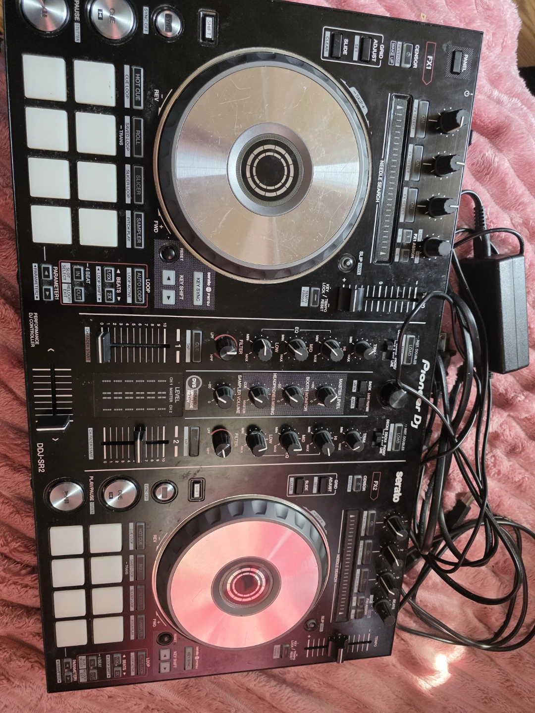Pioneer DJ DDJ-SR2 Performance DJ Controller with Serato