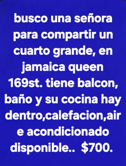 Room for Rent in Jamaica Queen, 169st