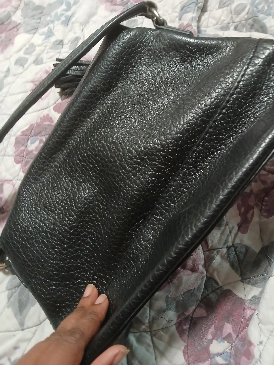 Kate Spade Black Pebble Leather Shoulder Bag - photo 3