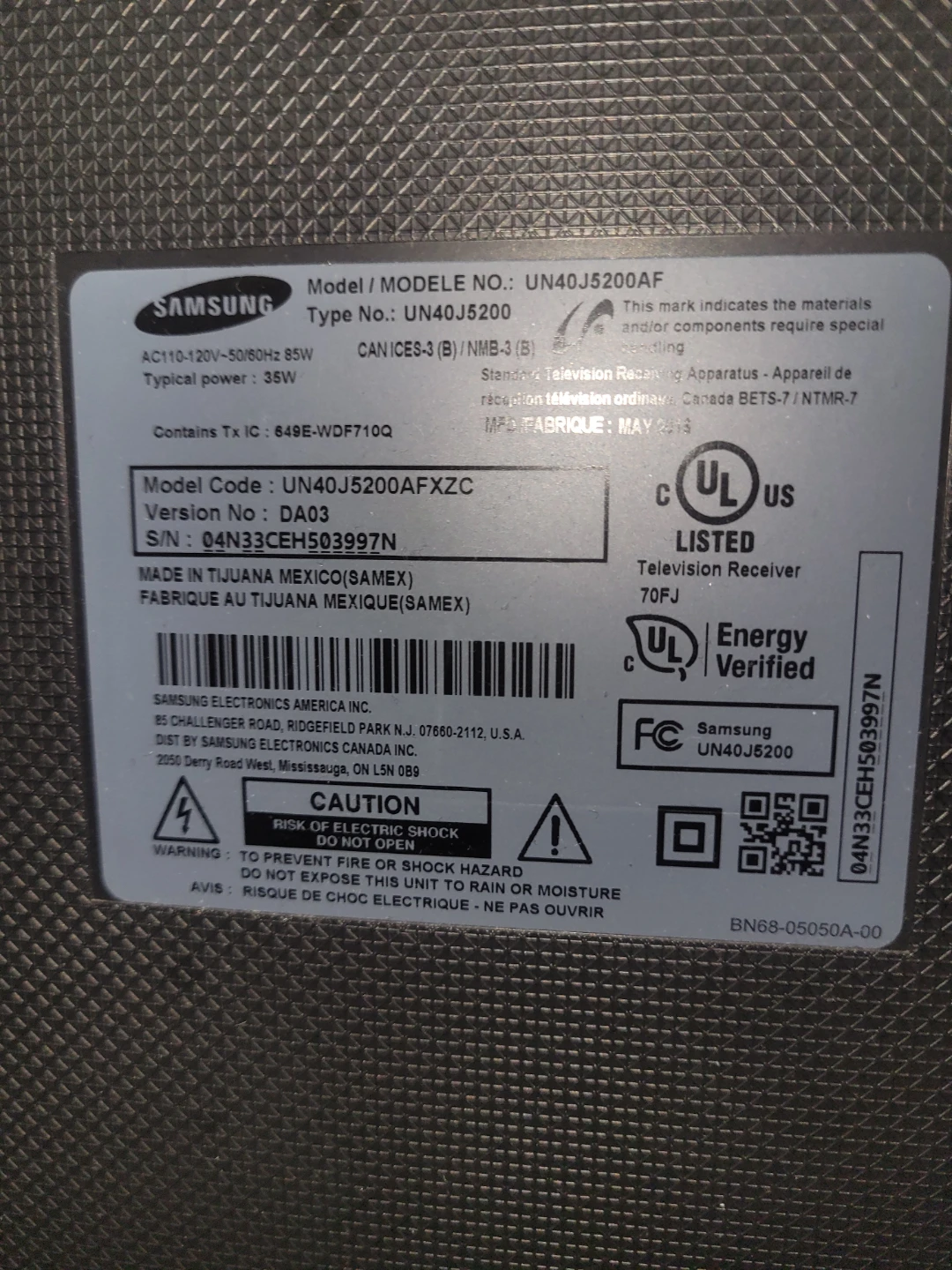 Samsung UN40J5200AF 40" Smart TV - photo 3