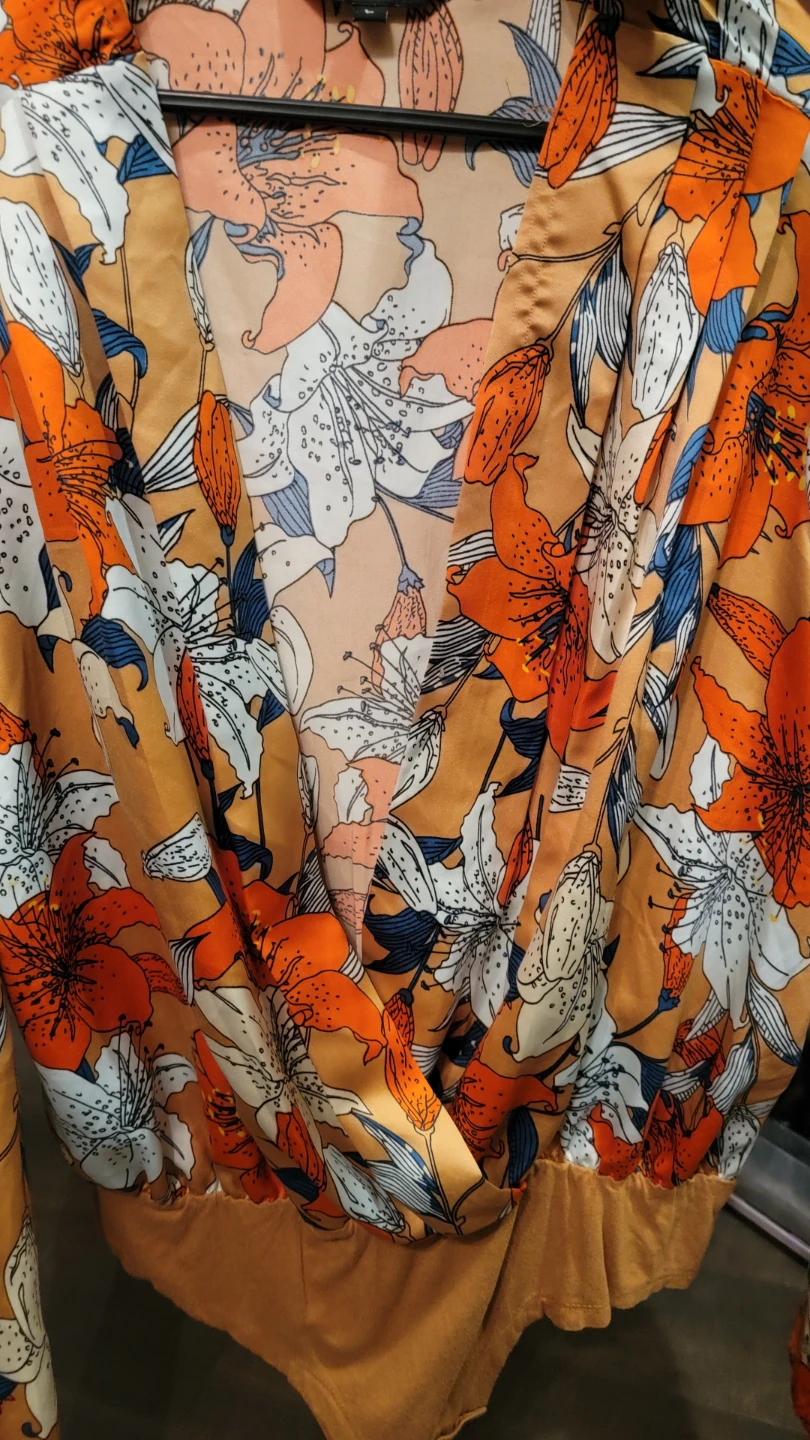 Women's Floral Print Bodysuit - photo 2