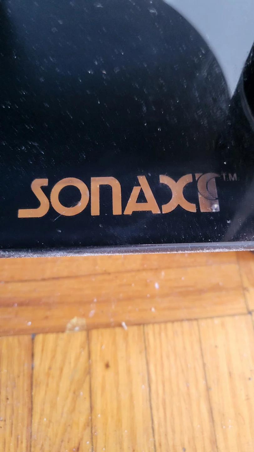 Sonax Black Glass TV Stand - photo 3