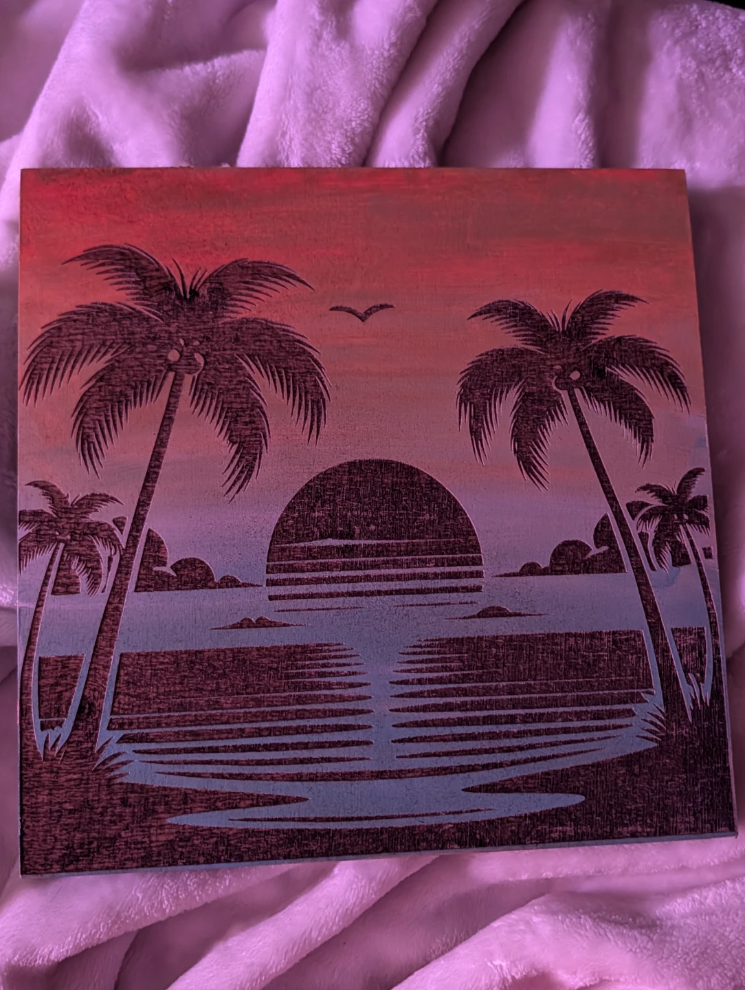 Tropical Sunset Wall Art - photo 2