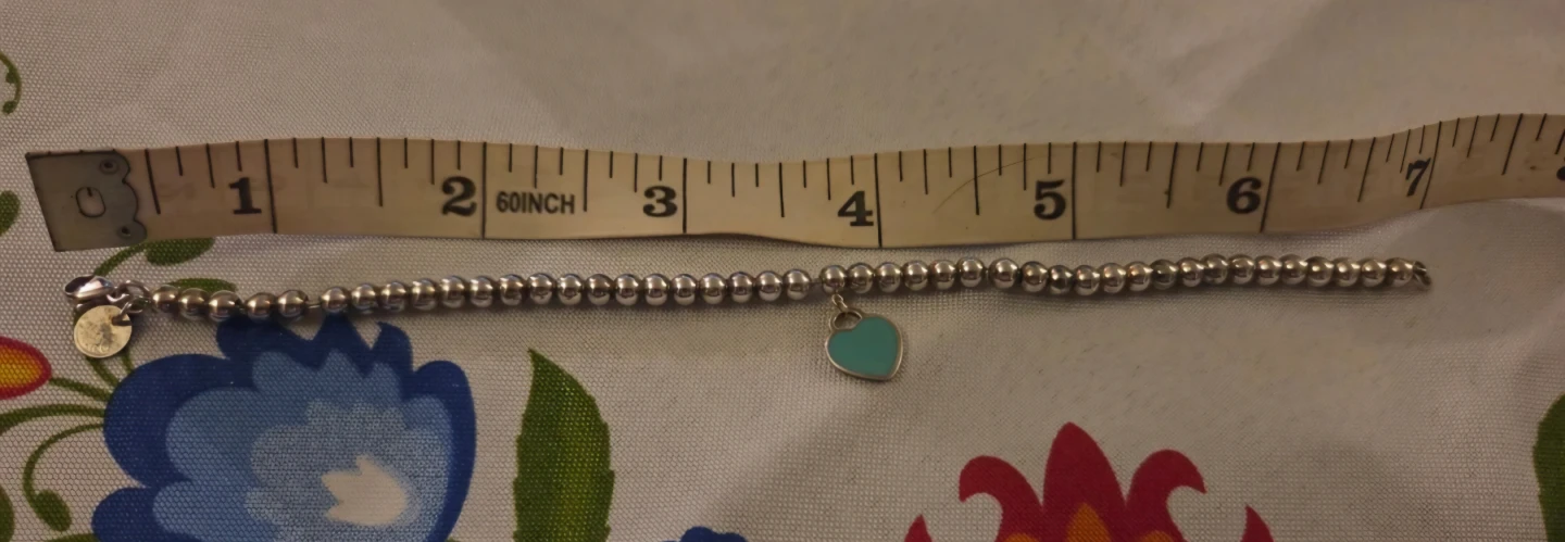 Tiffany & Co. Sterling Silver Bead Bracelet - photo 4