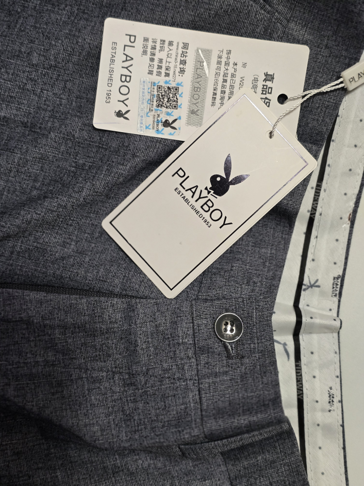 Men's Playboy Grey Dress Pants Size 31 - photo 4
