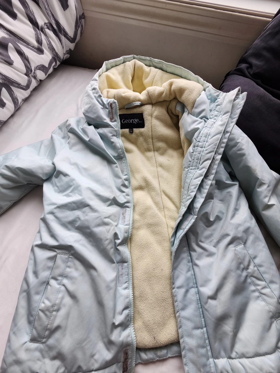 George Kids Snow Suit Set - Blue/Grey Camo - Size M (7-8) - photo 3