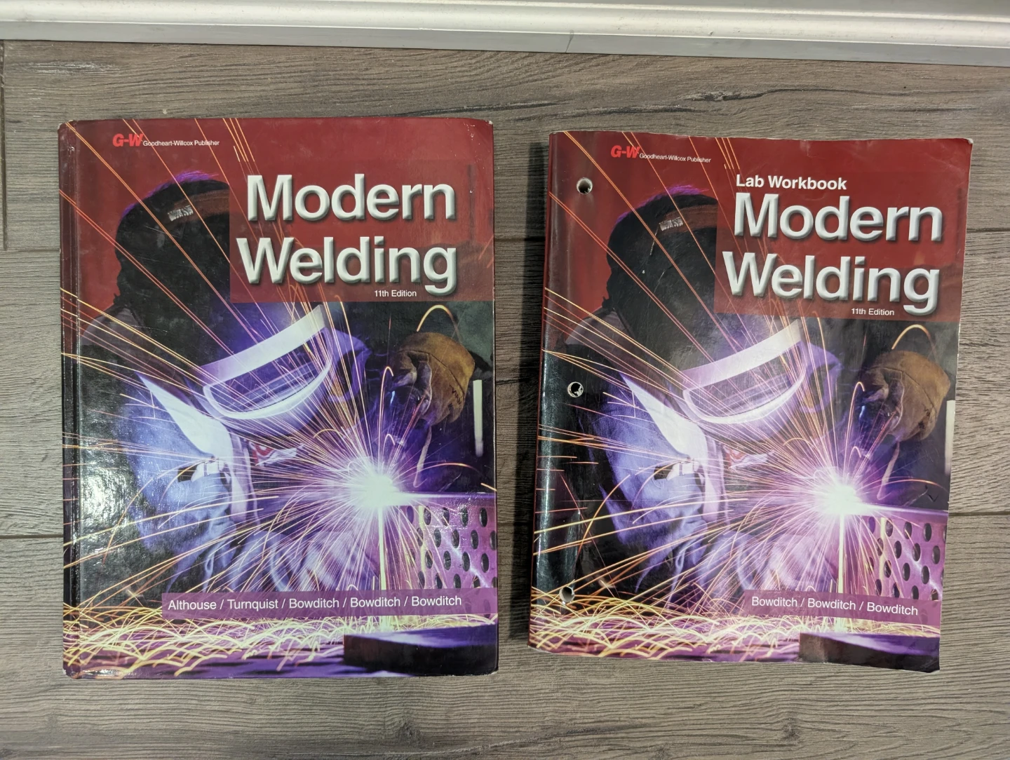 GUC - Modern Welding  Text Book & Lab Book 11th Edition