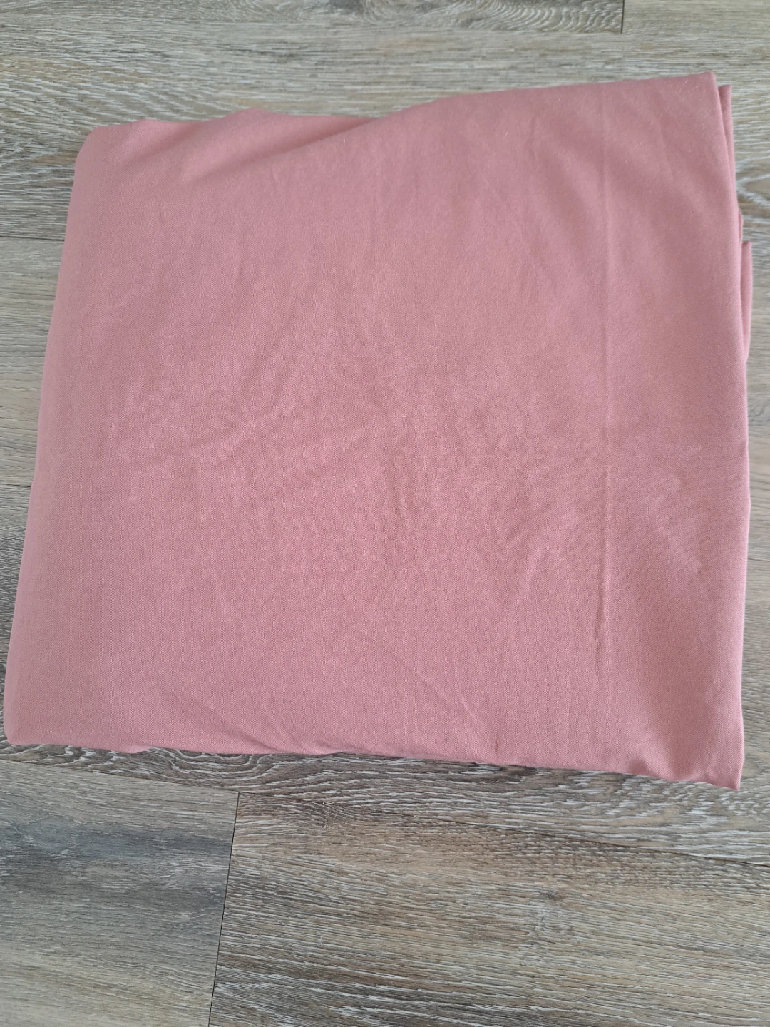 9.50M L X 1.40M A.Tela vaquera elástica rosa palo. - photo 2