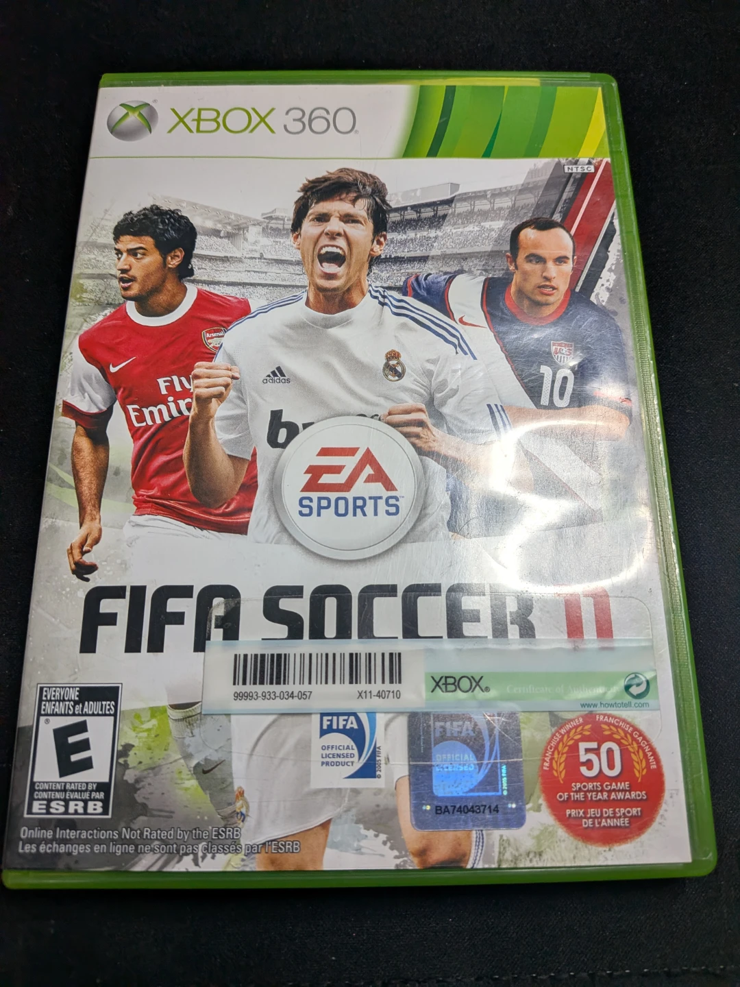 Xbox 360 FIFA Soccer 11 Game
