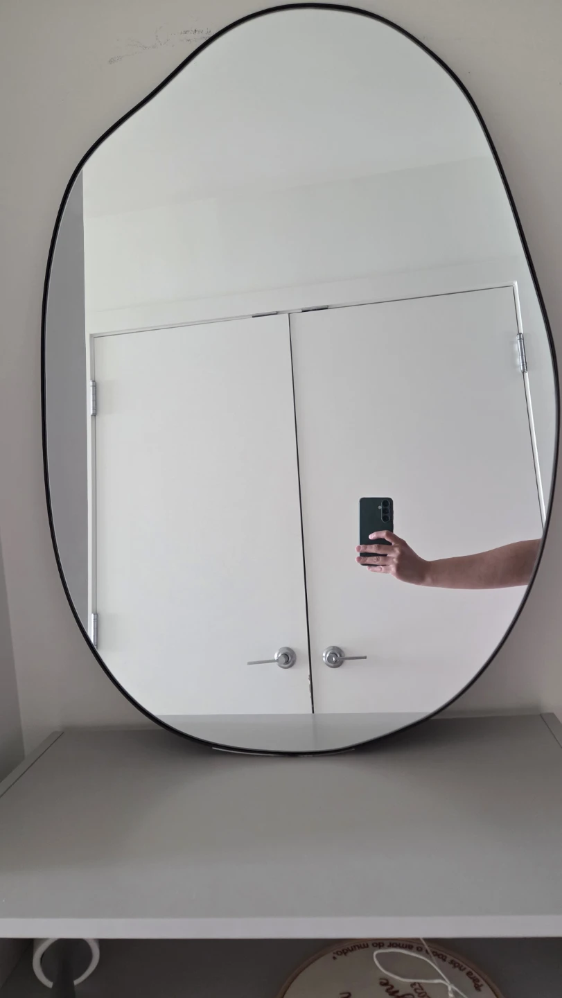 Irregular Shaped Wall Mirror - 24" x 32" - photo 3