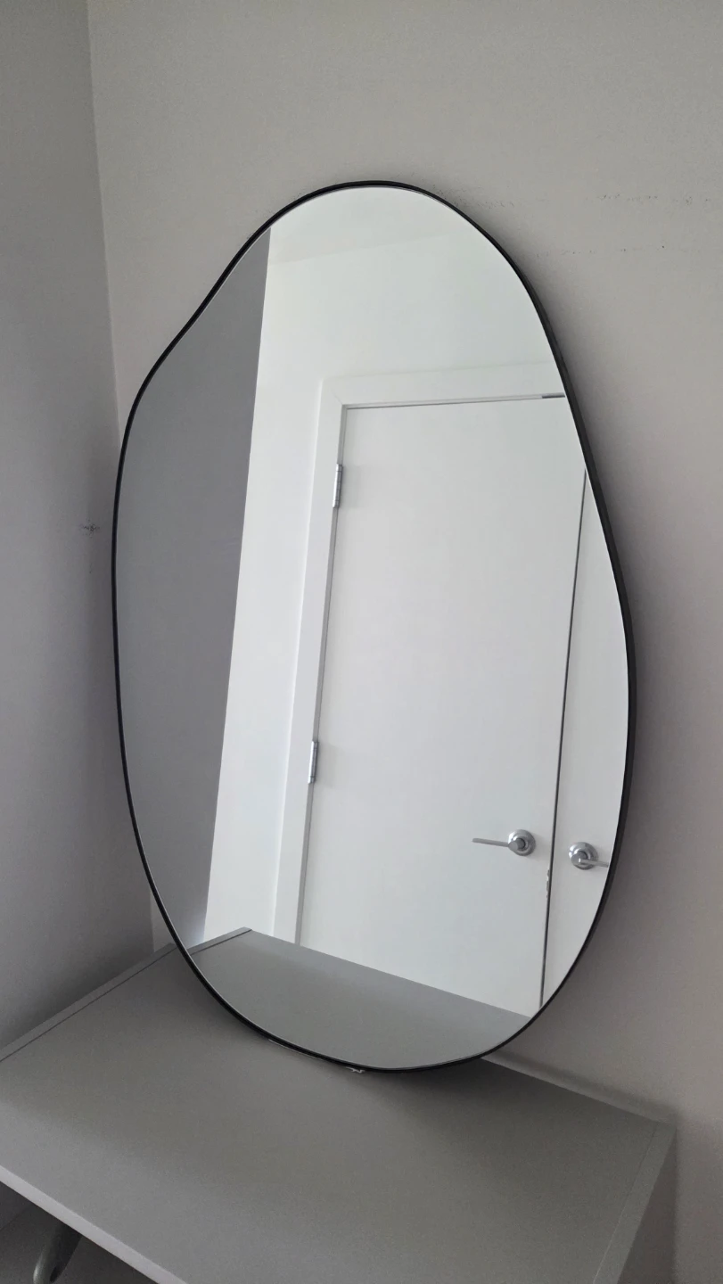 Irregular Shaped Wall Mirror - 24" x 32" - photo 5