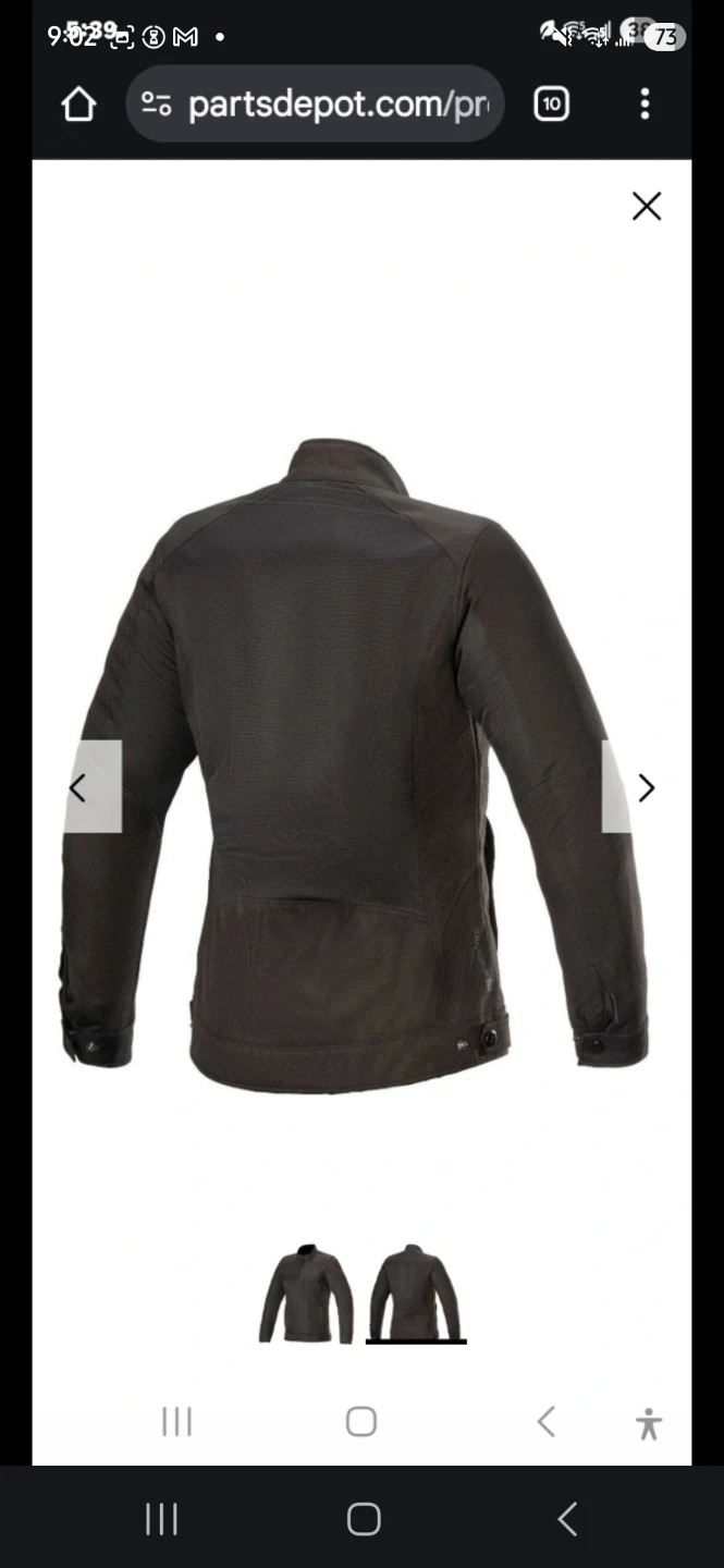 Alpinestars Stella Calabasas Air Women's Motorcycle Jacket small - photo 5