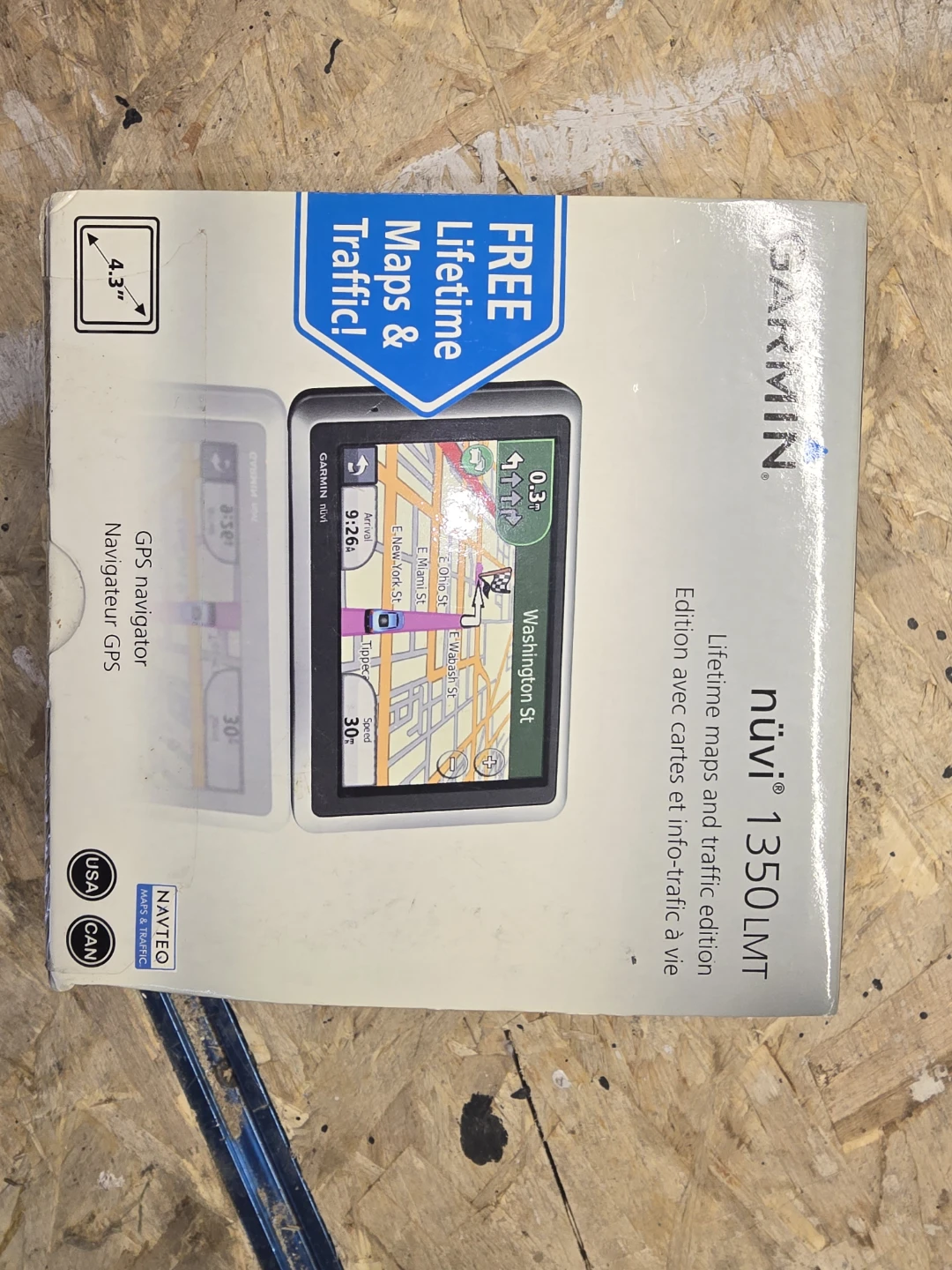 Garmin nüvi 1350LMT GPS Navigator with Lifetime Maps & Traffic - photo 2
