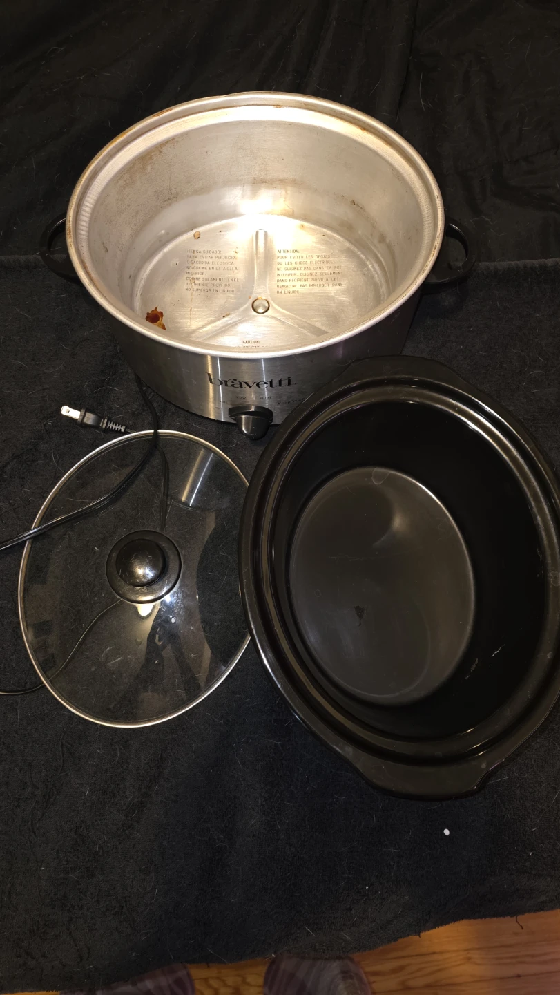 Bravetti Slow Cooker with Glass Lid - photo 2