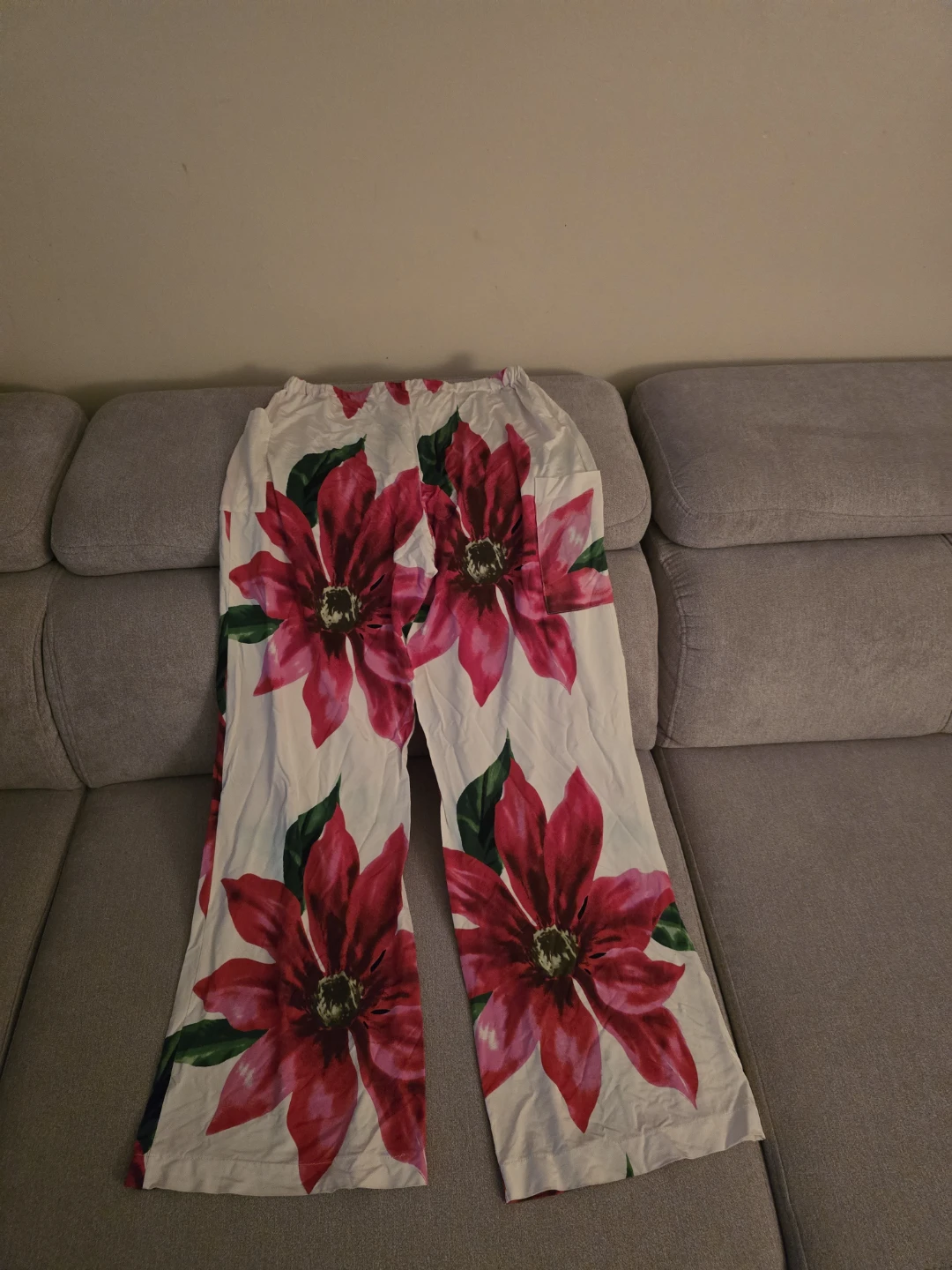 Women's Floral Wide-Leg Pants - photo 2