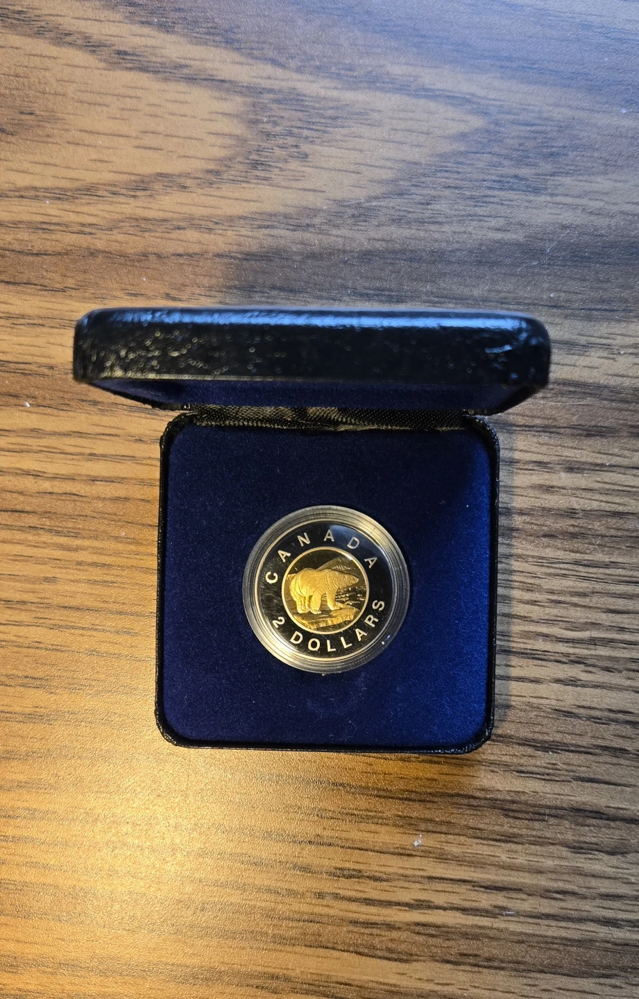 1996 Canada Proof $2 Coin - Polar Bear - photo 2
