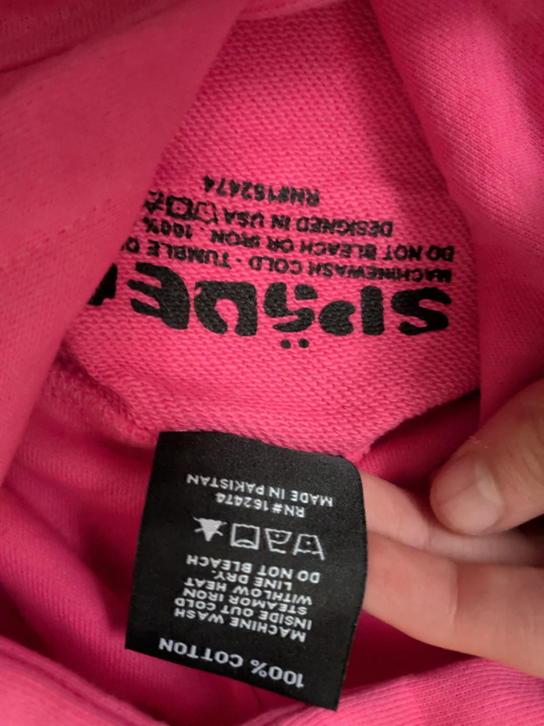 Spiderworldwide Pink Hoodie - Size M - photo 4