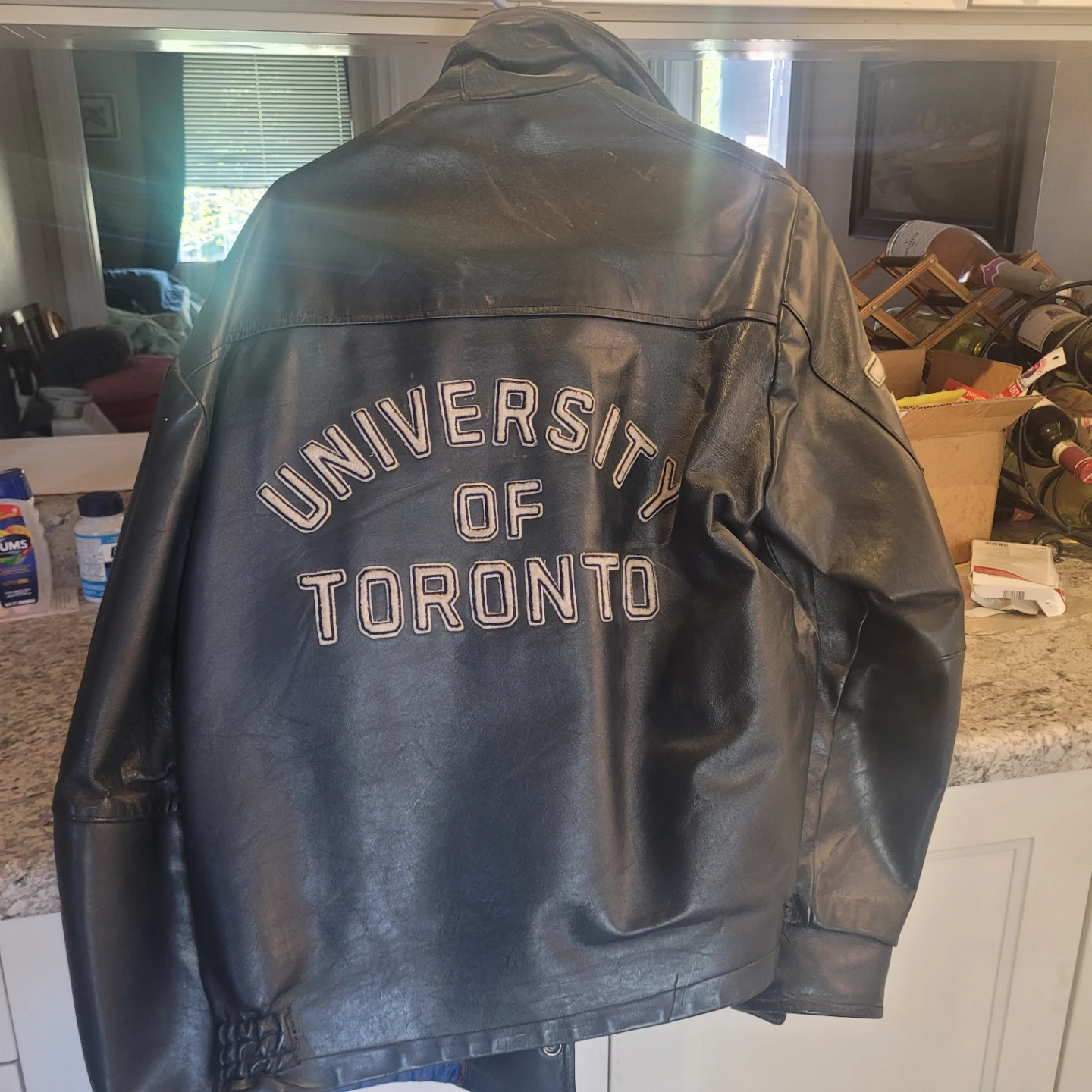 University of Toronto Leather Jacket
