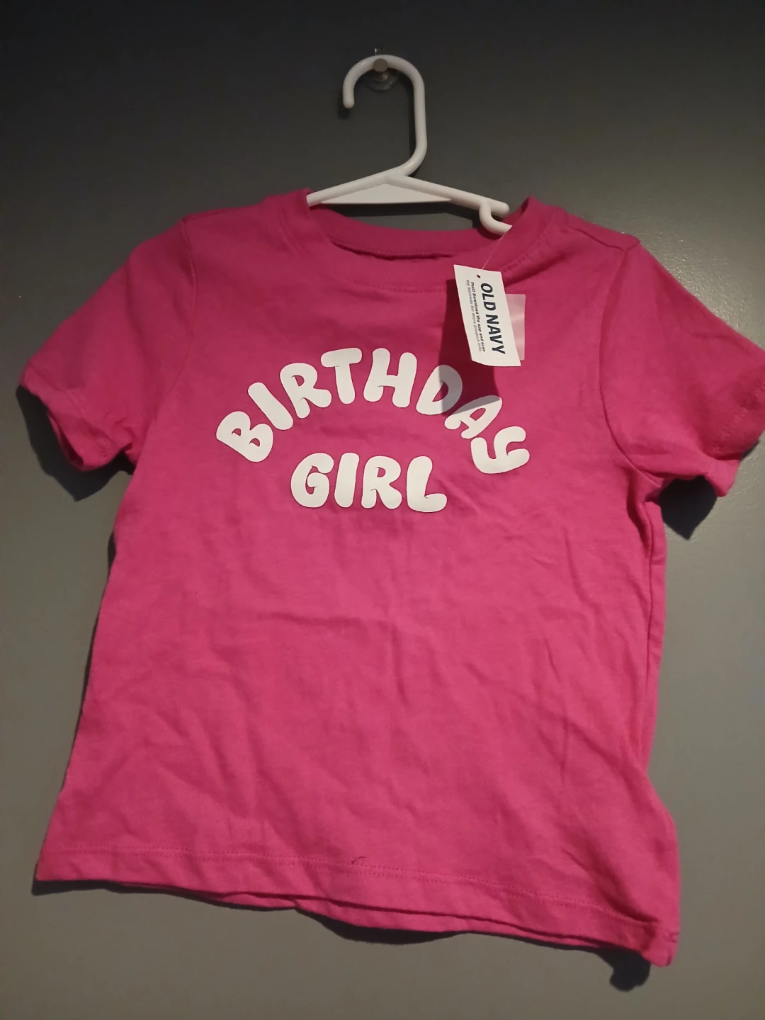 Old Navy "Birthday Girl" T-Shirt Size 3T - photo 2