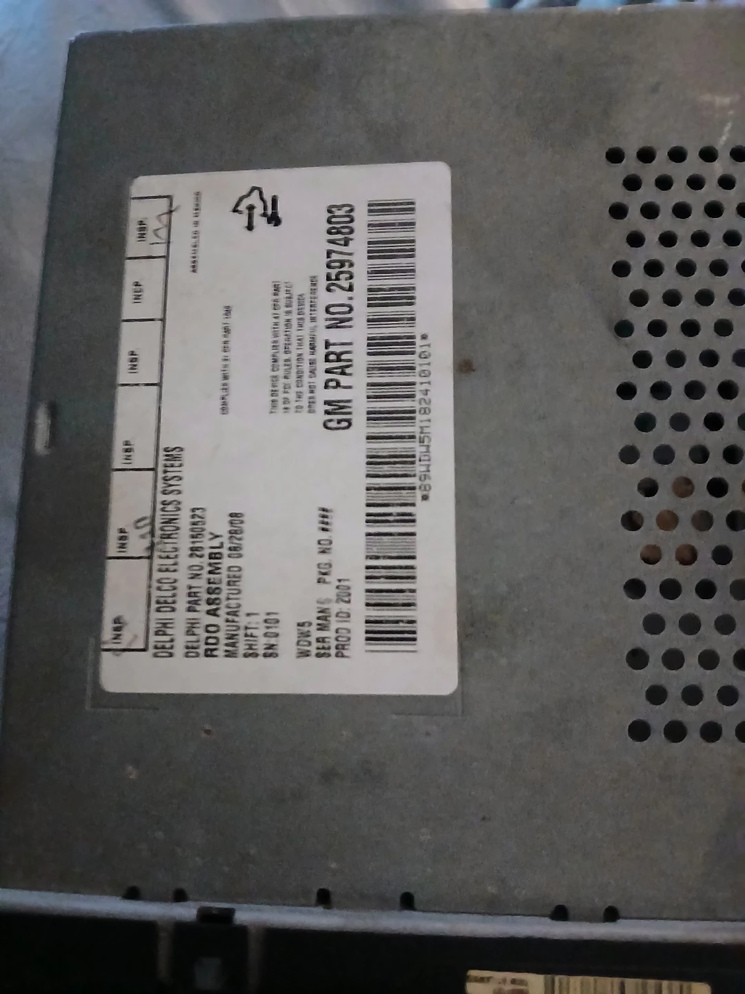 Radio for chevy or Ford Sirius radio - photo 2