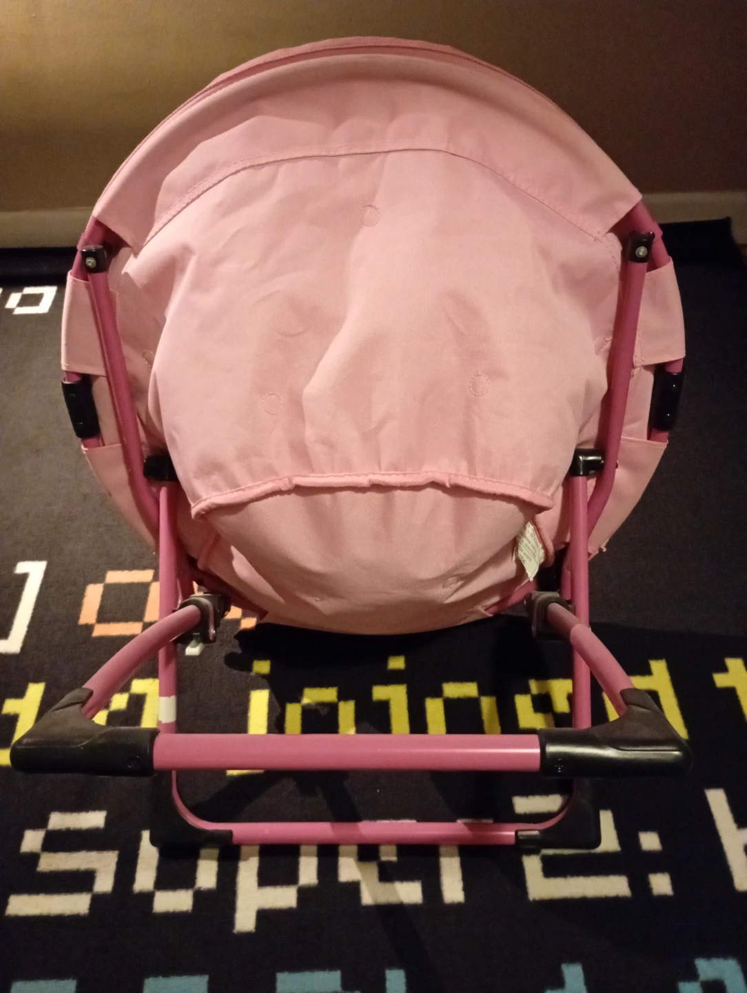 Pink saucer chair - photo 2