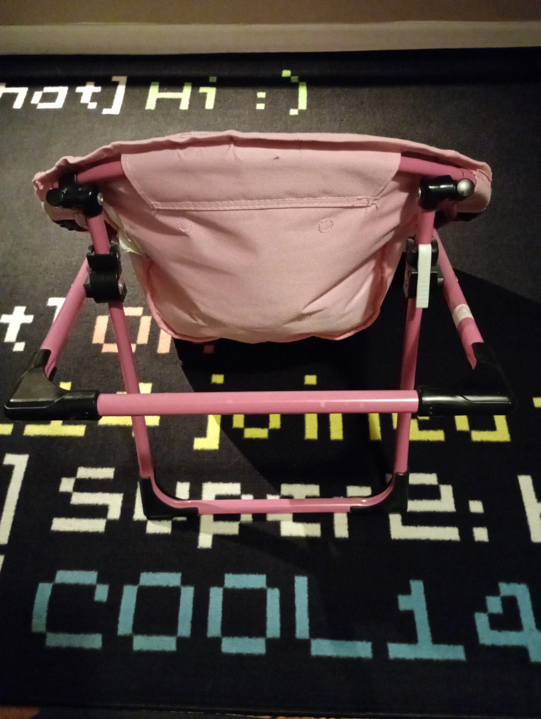Pink saucer chair - photo 3