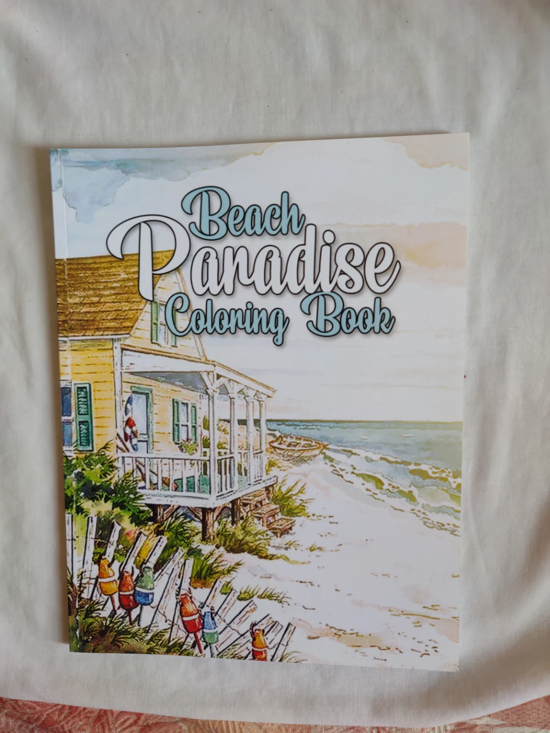 Beach Paradise coloring book